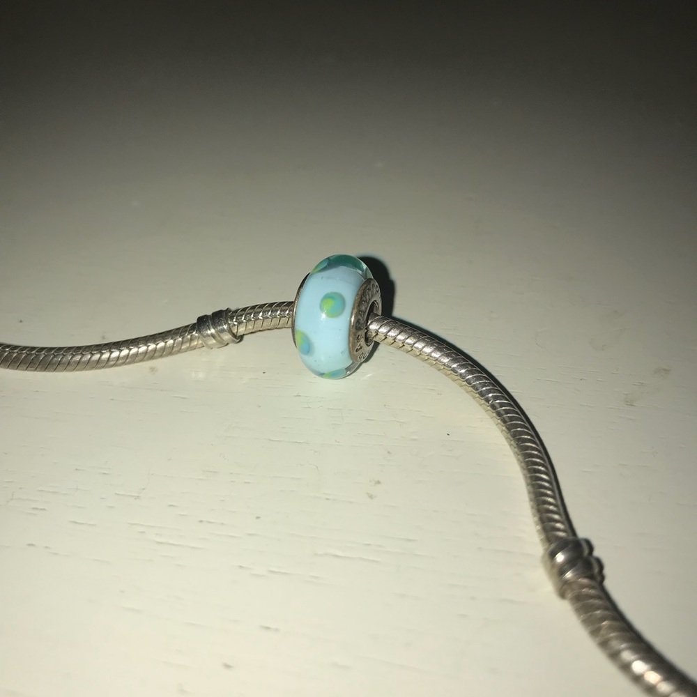 Polka dot Pandora Charm